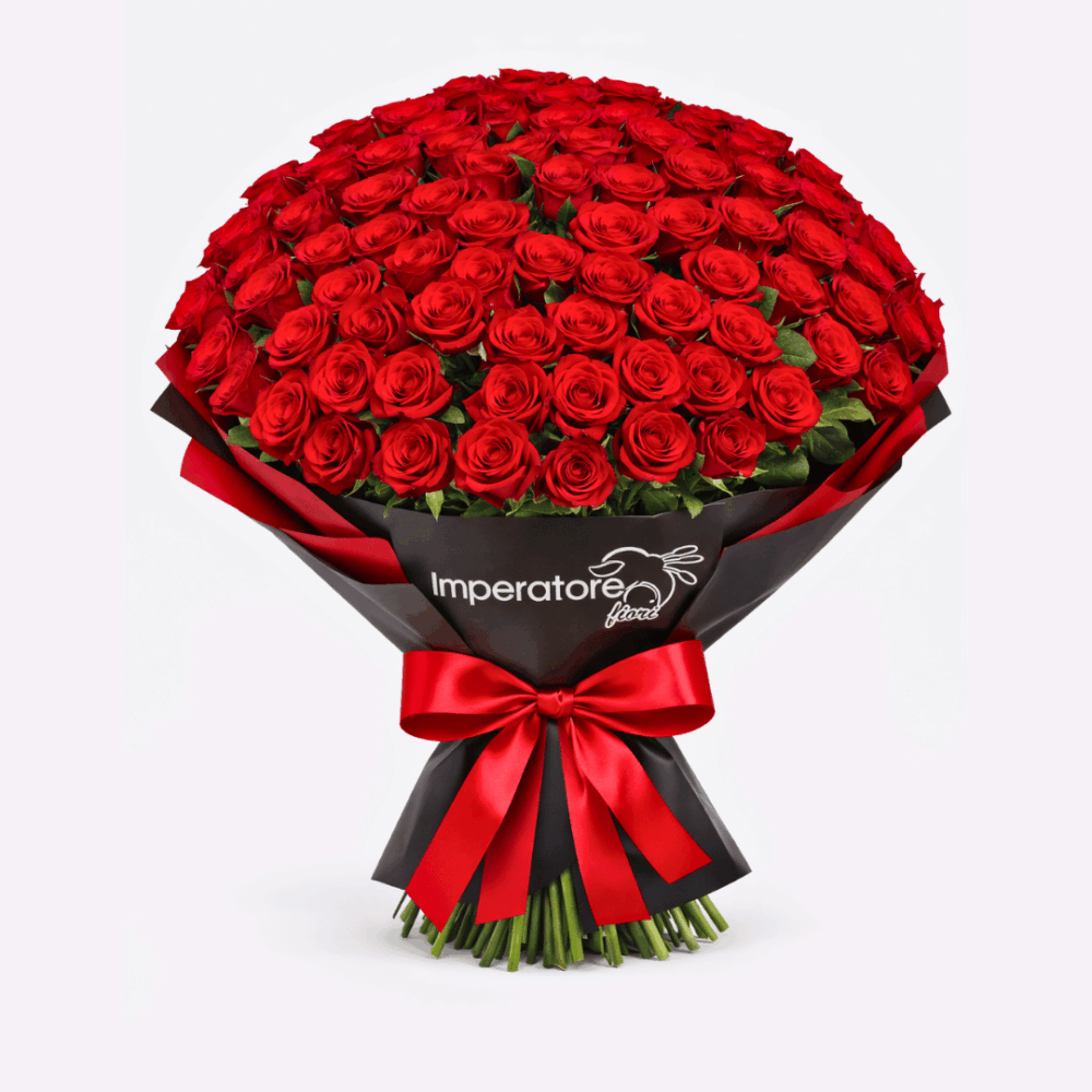 Bouquet di rose rosse a domicilio Napoli